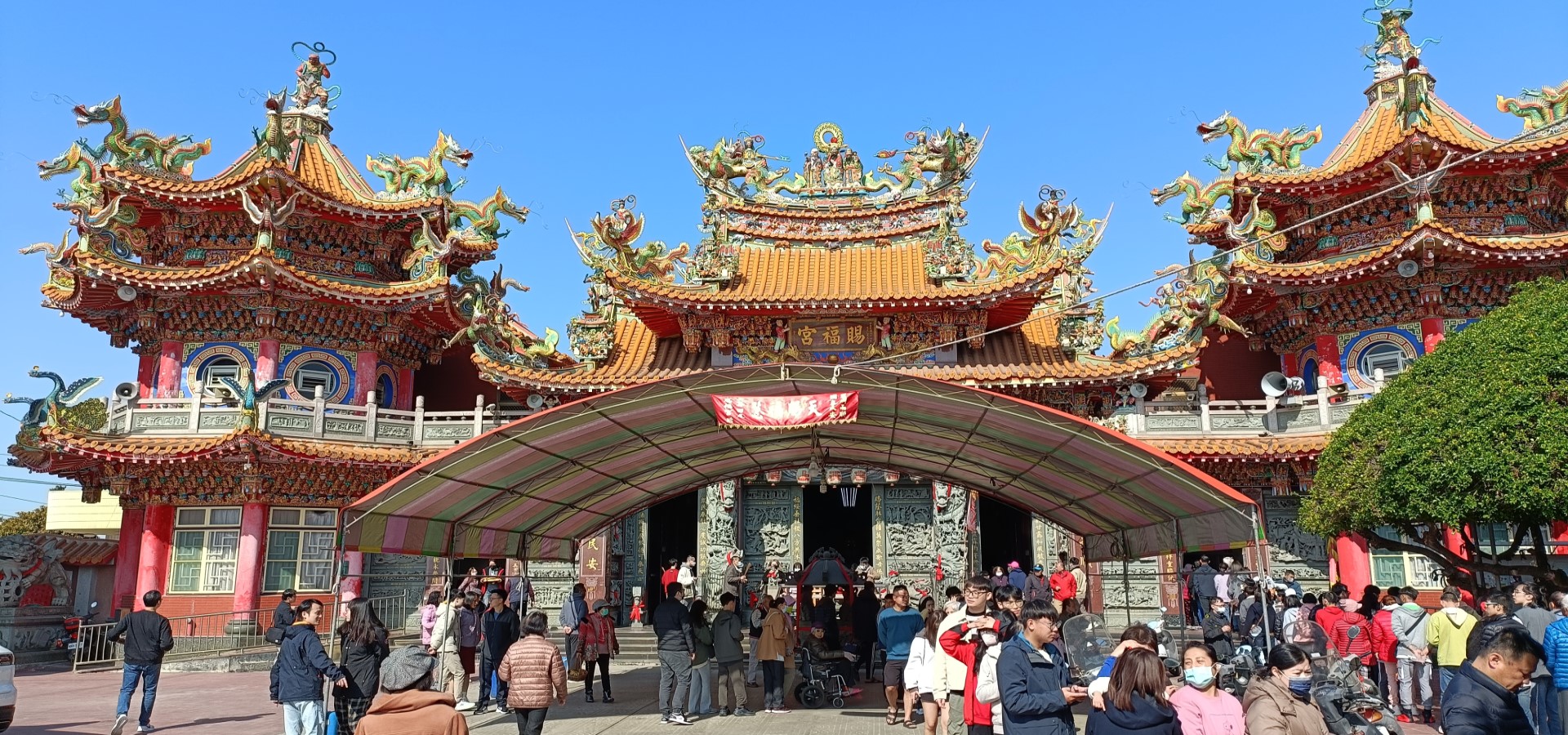 2025 Photo Record of the New and Old Cifu Temple in Tianwei